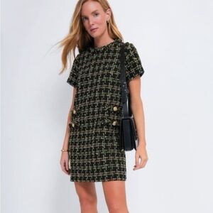 Tuckernuck Jackie Tinsel Tweed Dress